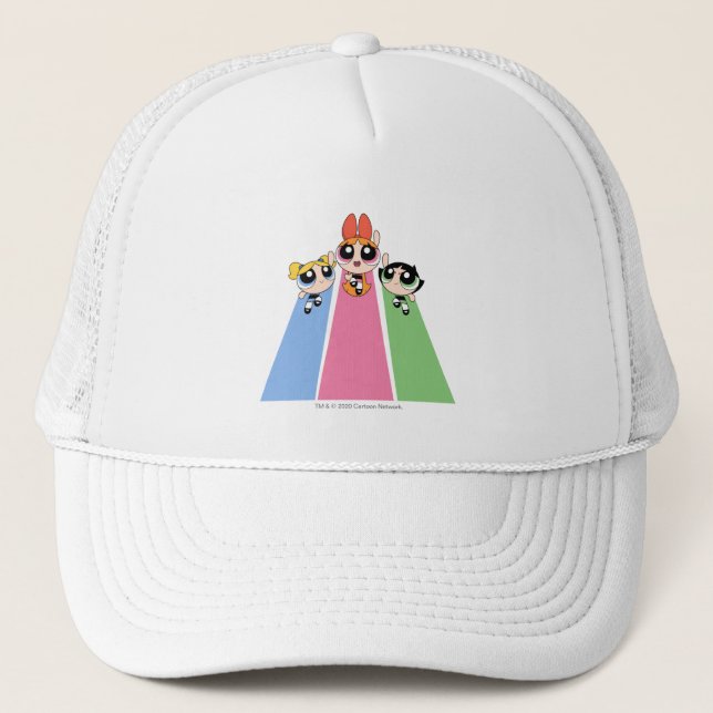 Gorra De Camionero Chicas poderosos vuelan alto (Anverso)