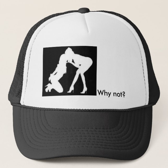 Gorra De Camionero ¿Chicas que se besan, por qué no? (Anverso)