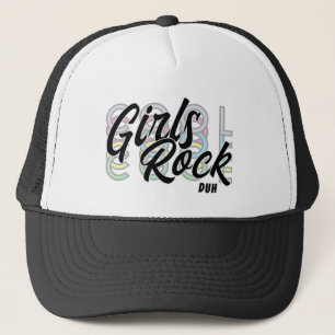 Gorra De Camionero Chicas Rock Duh Guay Moderno