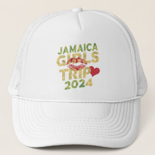 Gorra De Camionero Chicas viajan a Jamaica 2024 vacaciones de verano