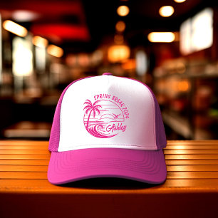 Gorra De Camionero Chicas Viaje Personalizado Primavera Descanso Dive