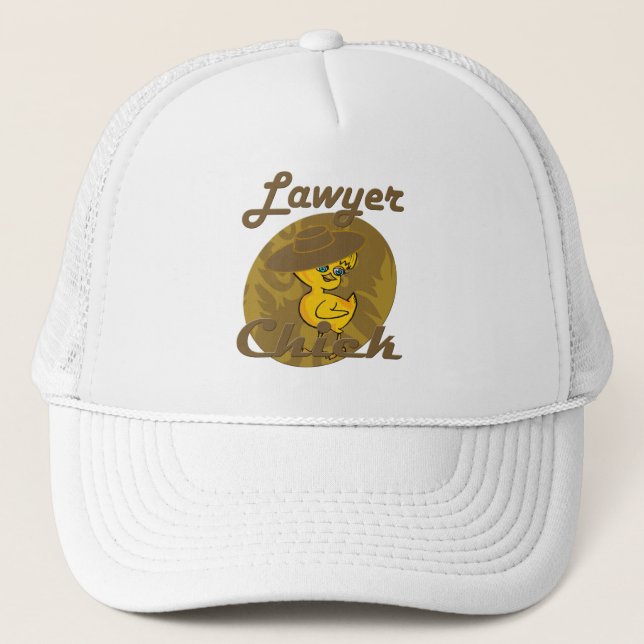 Gorra De Camionero Chick abogado #6 (Anverso)