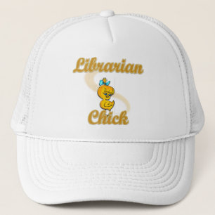 Gorra De Camionero Chick bibliotecario