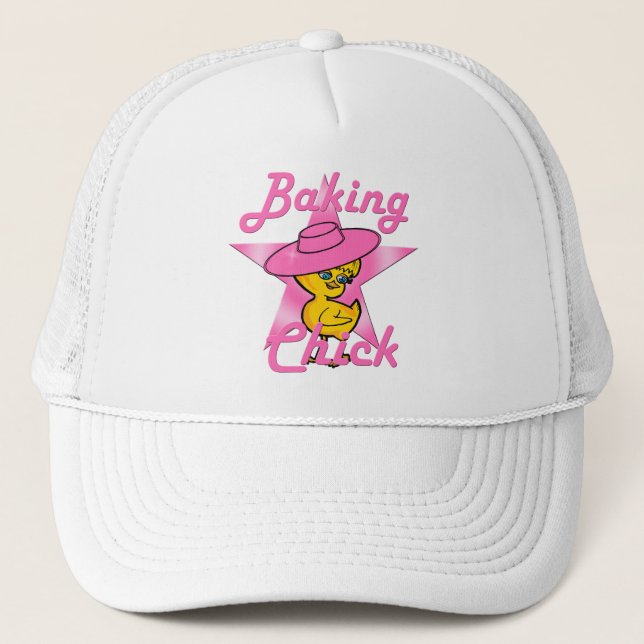 Gorra De Camionero Chick de Baking #8 (Anverso)
