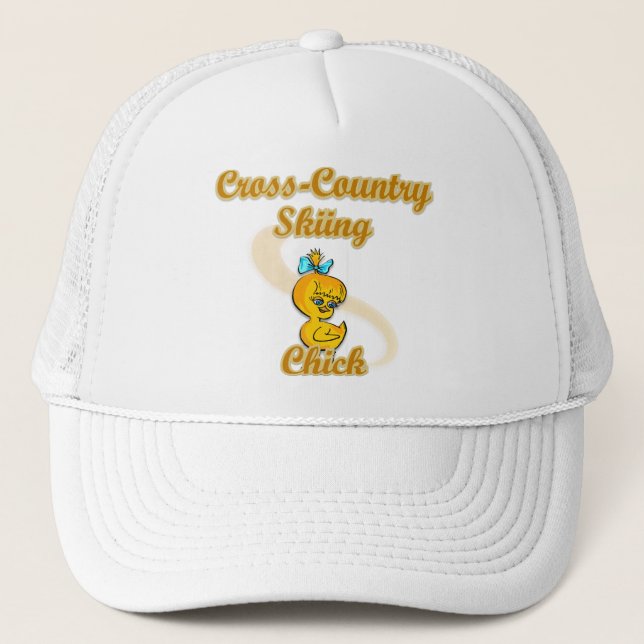 Gorra De Camionero Chick de esquí de fondo (Anverso)