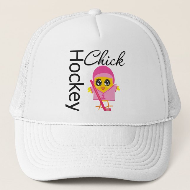 Gorra De Camionero Chick de hockey (Anverso)