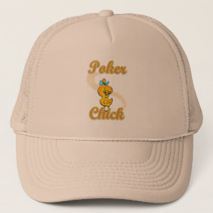 Gorra De Camionero Chick de póker