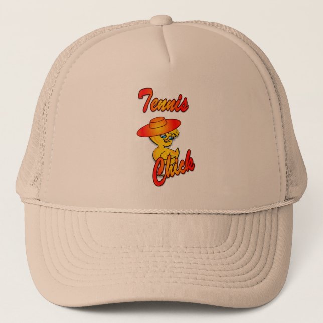 Gorra De Camionero Chick de tenis #5 (Anverso)
