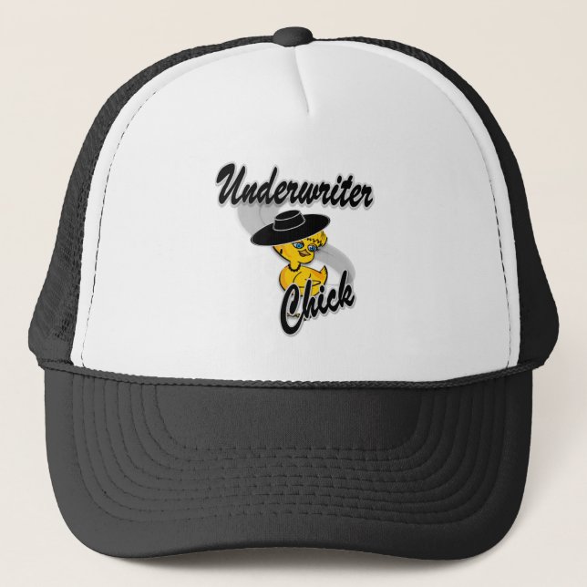 Gorra De Camionero Chick de Underwriter #4 (Anverso)