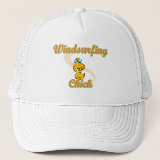 Gorra De Camionero Chick de windsurf (Anverso)