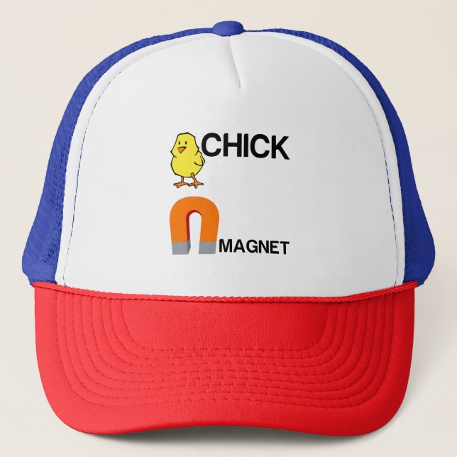GORRA DE CAMIONERO CHICK MAGNET (Anverso)