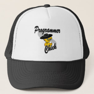 Gorra De Camionero Chick programador #4