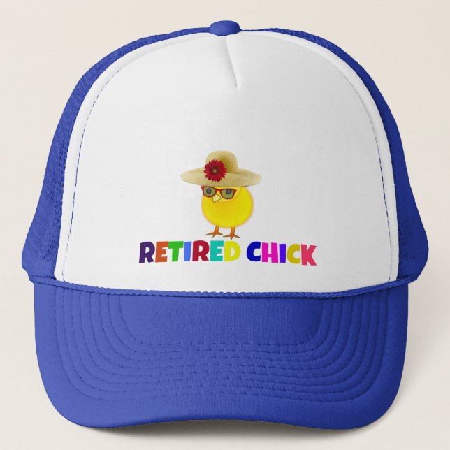 Gorra De Camionero Chick retirado, tan lindo, (Anverso)