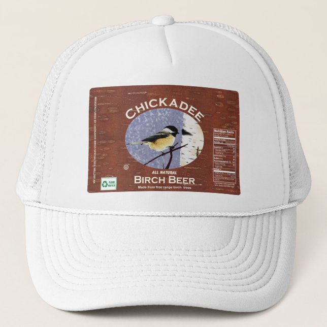 Gorra De Camionero Chickadee-dee-dee (Anverso)