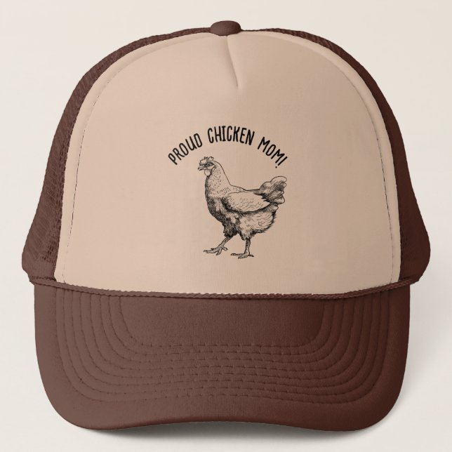 Gorra De Camionero ¡Chicken mamá! (Anverso)