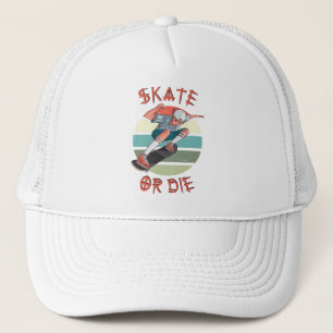 Gorra De Camionero Chico patinador Skate or die