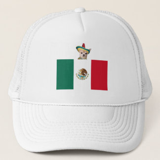 GORRA DE CAMIONERO CHIHUAHUA CON LA BANDERA
