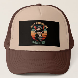 Gorra De Camionero chihuahua mascota perro retro vintage