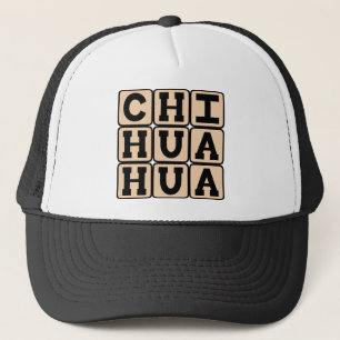 Gorra De Camionero Chihuahua, pequeña raza de perro de juguete