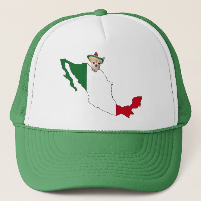 GORRA DE CAMIONERO CHIHUAHUA Y MÉXICO (Anverso)