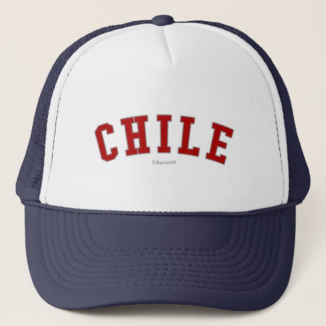 Gorra De Camionero Chile (Anverso)