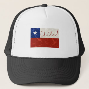 Gorra De Camionero Chileno de Patrioric de la bandera de Chile