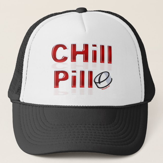 Gorra De Camionero Chill Pill Funny PMS (Anverso)