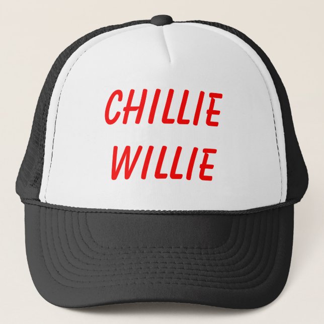Gorra De Camionero Chillie Willie (Anverso)
