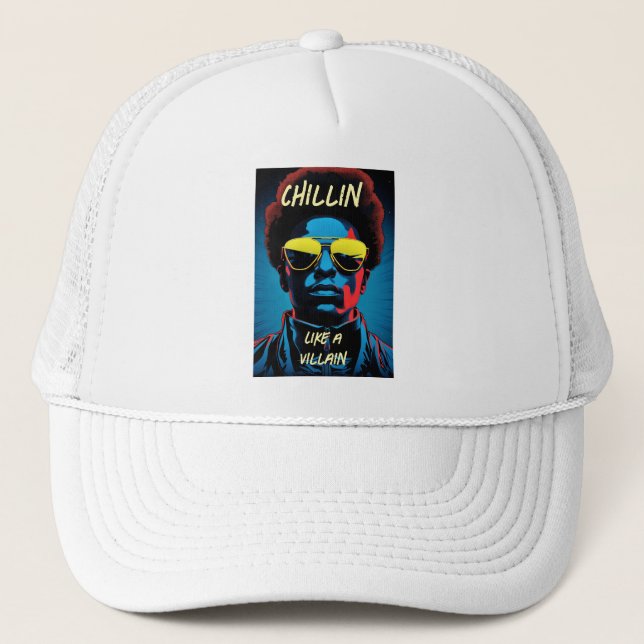 Gorra de camionero Chillin Like a Villain (Anverso)