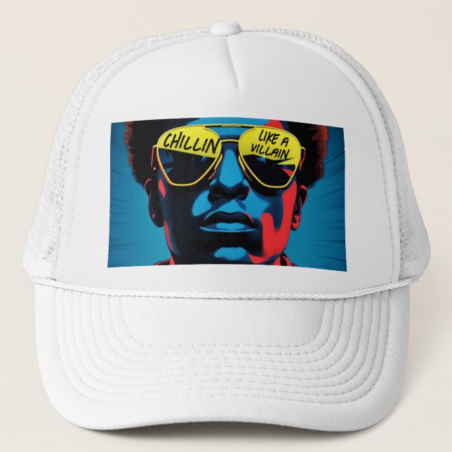 Gorra de camionero Chillin Like a Villain (Anverso)