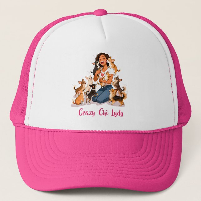 Gorra De Camionero Chimigos - Señora Loca de Chi - Chihuahua  (Anverso)