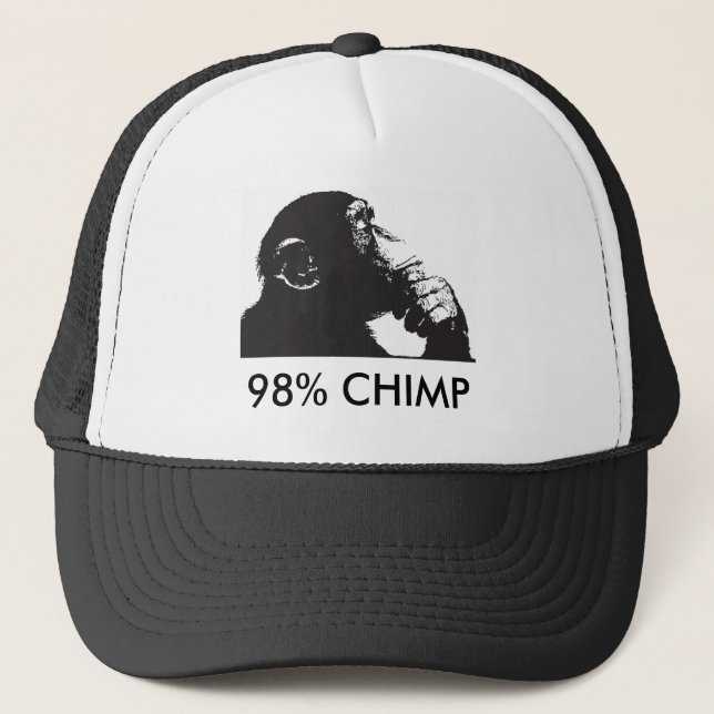 Gorra De Camionero CHIMPANCÉ del 98% (Anverso)