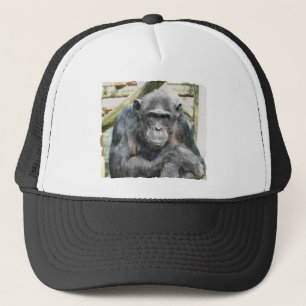 GORRA DE CAMIONERO CHIMPANZEES