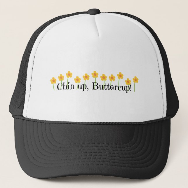 Gorra De Camionero Chin Up Buttercup (Anverso)