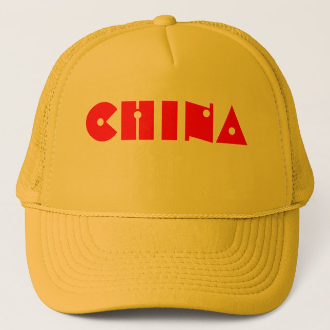 Gorra De Camionero China (Anverso)