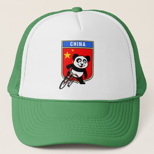 Gorra De Camionero China ciclista (Anverso)