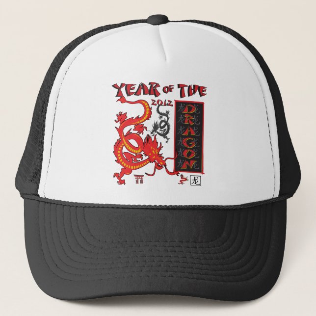 Gorra De Camionero Chinese New Year Dragon (Anverso)