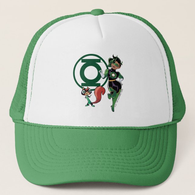 Gorra De Camionero Chip & Green Lantern (Anverso)