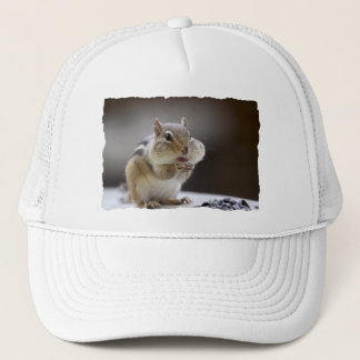 Gorra De Camionero Chipmunk con la foto llena de las mejillas