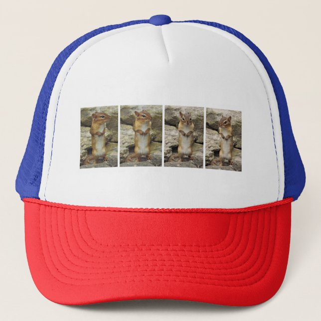 Gorra De Camionero Chipmunk de pie (Anverso)
