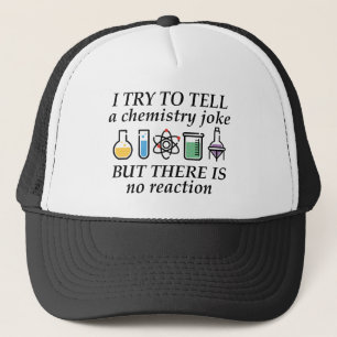 Gorra De Camionero Chiste de química