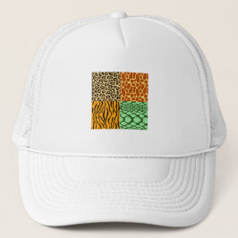 Gorra De Camionero Chita, jirafa, tigre y serpiente