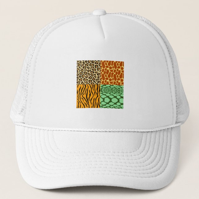 Gorra De Camionero Chita, jirafa, tigre y serpiente (Anverso)