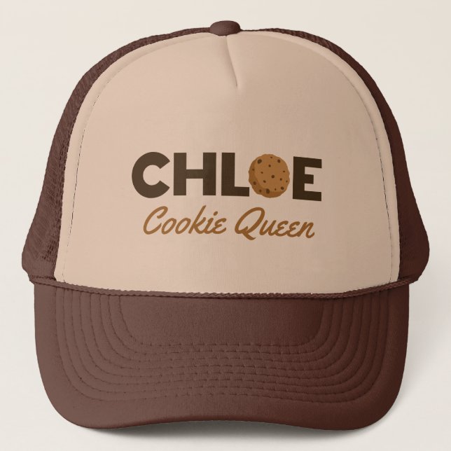 Gorra De Camionero Chloe cookie Queen (Anverso)