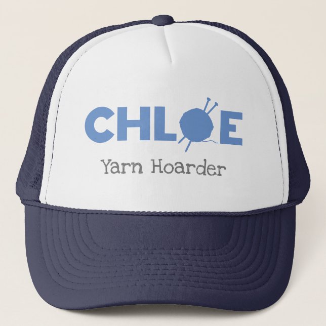 Gorra De Camionero Chloe Yarn Hoarder (Anverso)