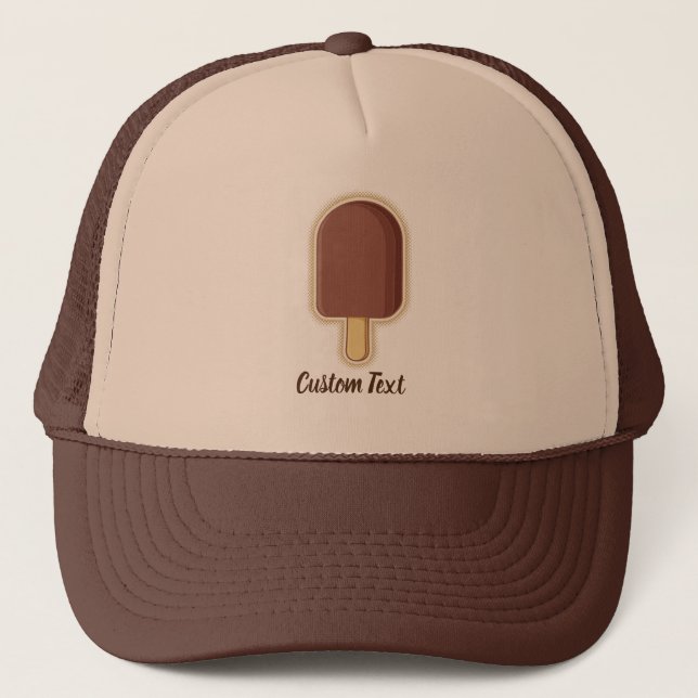Gorra De Camionero Chocolate Ice Cream Stick (Anverso)