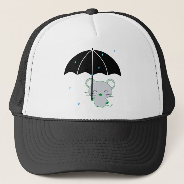 Gorra De Camionero chootan y paraguas (Anverso)