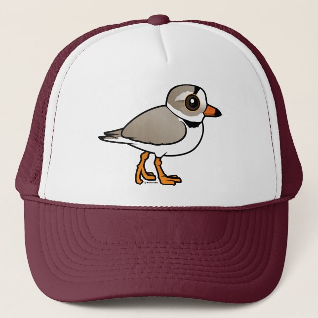 Gorra De Camionero Chorlito aflautado de Birdorable (Anverso)