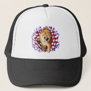 Gorra De Camionero Chow Chow Patriot