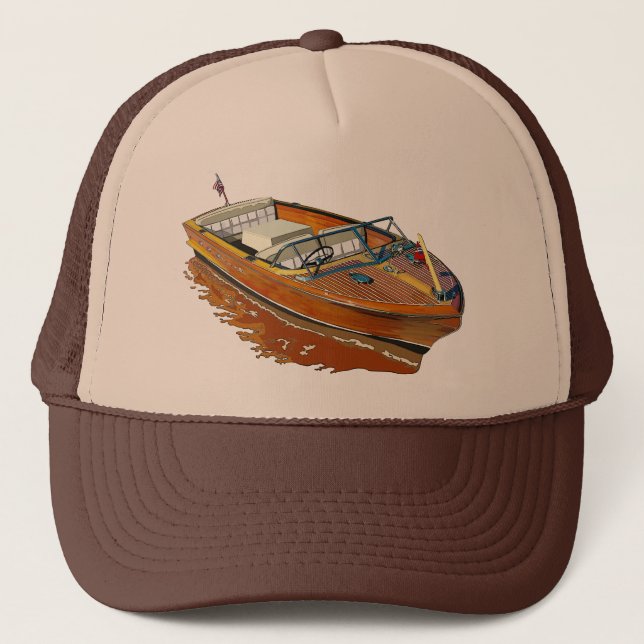 Gorra De Camionero Chris Craft Continental (Anverso)